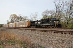 NS 4285 as a rear end DPU on train 11N at Cove PA